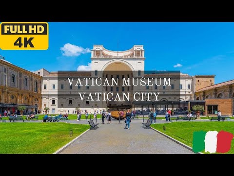Vatican museum, Sistine Chapel, St. Peter's basilica, Vatican 2023 (4K walking tour)