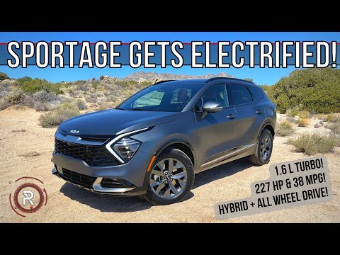 The 2023 Kia Sportage Hybrid Is A Roomy & Efficient Electrified Family SUV