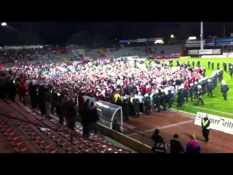 Sportfreunde Siegen vs. Rot Weiss Essen - Aufstiegsfeier