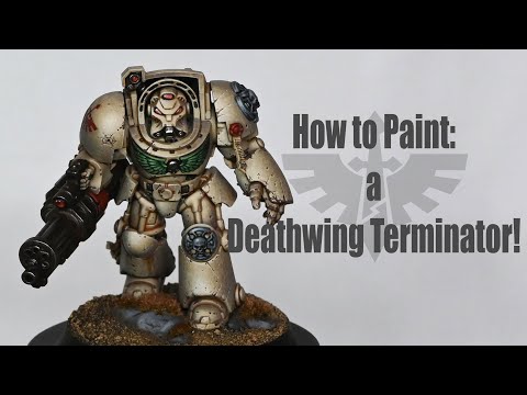 How to Paint : A Deathwing from the New Leviathan Box!