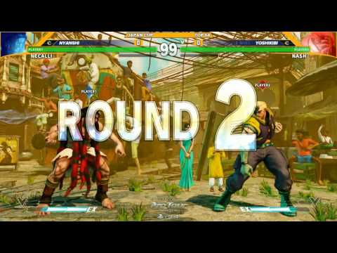 SFV: Japan Cup - Top 64 - Part 1 - CPT 2016