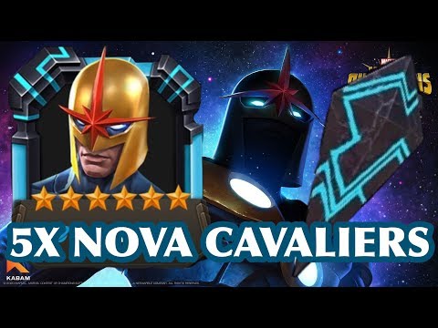 Early Nova Cavalier Opening! 5 Tries at a 6* | MCOC