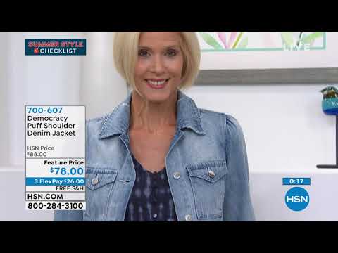 HSN | Democracy Fashions 05.07.2020 - 11 AM
