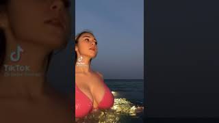 Beach big tits #tiktok #tik #shorts #beach