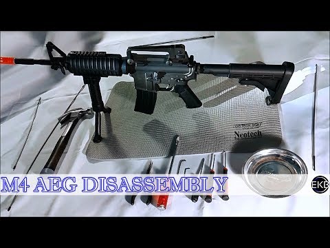 Airsoft | M4 AEG Disassembly