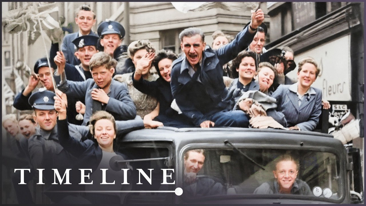 VE Day: Uncensored Footage From The Final Moments Of WW2