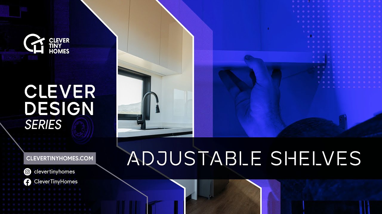  Maximize Tiny Home Storage with Our Adjustable Shelves!