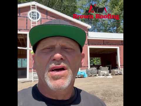 Brown Roofing Production Manager Bill In The Field Middlebury, CT