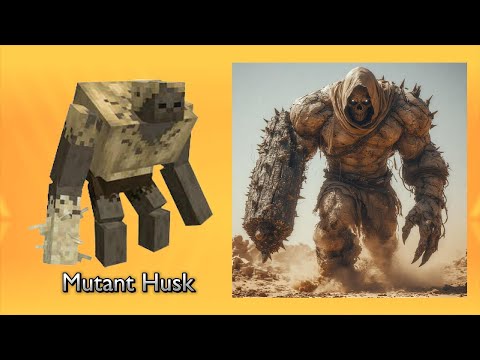 Minecraft Mobs in Real Life – Mutants Reimagined with Terrifying Realism