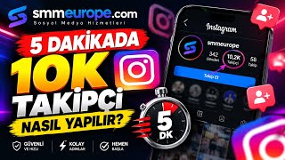 🚀 Instagram’da 5 Dakikada 10K Takipçi Nasıl Yapılır? | SMMEurope.com