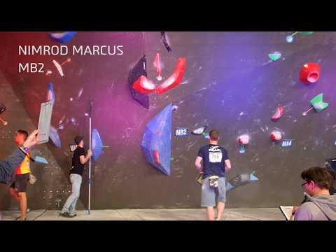 IFSC Climbing Worldcup (B) - Meiringen (SUI) 2018 - Qualification - NIMROD MARCUS