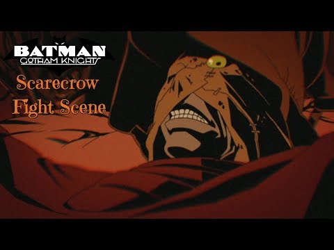 Batman vs Scarecrow |Batman Gotham Knight (2008)