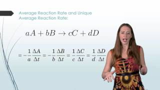 Average Reaction Rate and Unique Average Reaction Rate