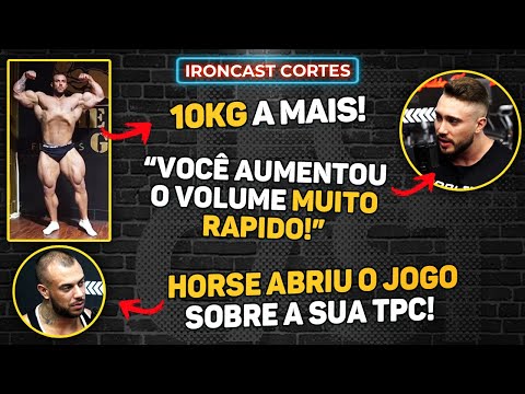 HORSE ASSUSTOU ZANCANELLI COM EVOLUÇÃO DO FÍSICO – IRONCAST CORTES