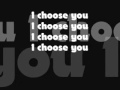 I Choose You - Mario (Lyrics)