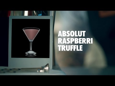 ABSOLUT RASPBERRI TRUFFLE DRINK RECIPE - HOW TO MIX