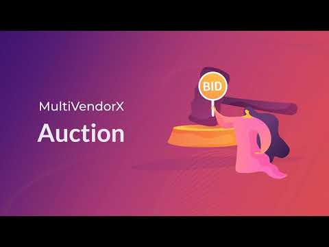 MultiVendorX PRO Auction products