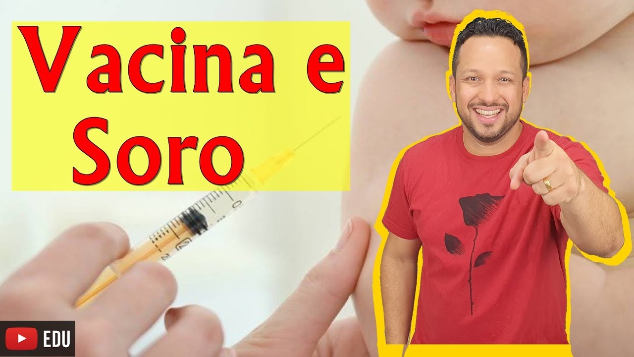 Vacina e Soro - Principais Diferenças - Imunologia - Biologia com o Tubarão