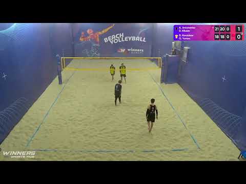 18:05 A. Antonenko / D. Kliuiev - D. Korobkov / O. Yurtov 12.03.2023 | Winners Beach Volleyball