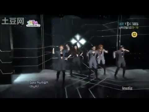 100523 TBC SBS 4Minute - Huh Comeback 130426