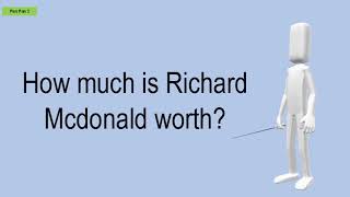How Much Is Richard Mcdonald Worth