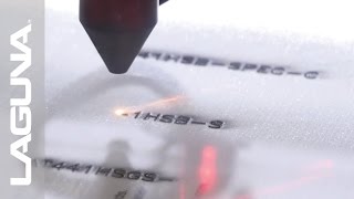 Laser CNC Cutting on Rowmark