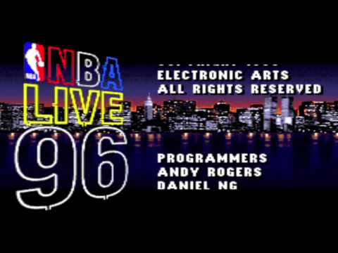 NBA Live 96 Super Nintendo