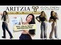 Aritzia Flare Leggings Golden Activewear Try On First Impressions Butter LIFE PowerSculpt