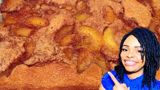 PEACH COBBLER Recipe | Easy And Fast | Made With Frozen Peaches | 2020 | The Crockett Way