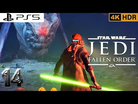 [PS5 4K HDR 60fps] Star Wars Jedi Fallen Order Walkthrough Part 14 Dathomir, Nightbrother Village