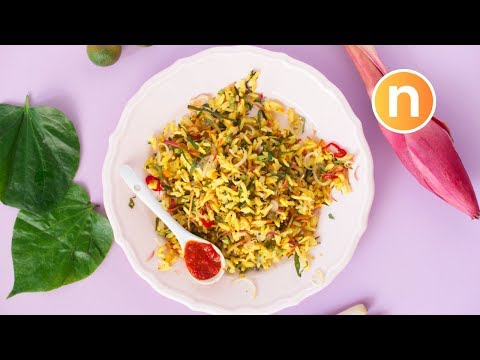 Nasi Ulam Nyonya | Peranakan Rice Salad [Nyonya Cooking]