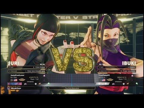 SFV Champion Edition 🔥 Justakid (JURI) Vs TreeFiddyPC (IBUKI) 🔥 Online Match's 01-25-2023