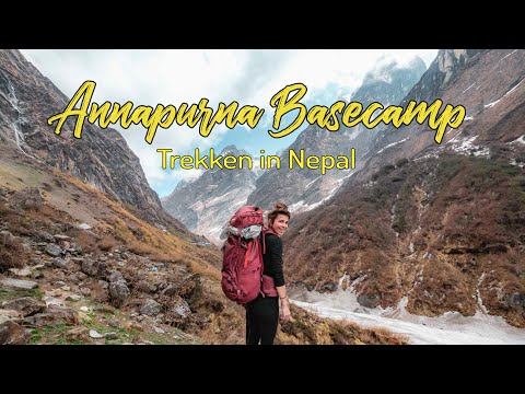 The BEST TREK in NEPAL for BEGINNERS - Guide to Annapurna Basecamp l Route • Equipment • Costs