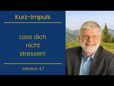 Lass dich nicht stressen!