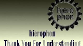 hierophon: Thank you for understanding