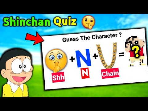 Guess the Emoji Challenge 😂 || Shinchan Quiz 😱 || Funny Game