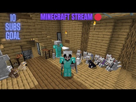 AjayKK - Normal minecraft stream - [🔴 Live Minecraft Stream! 🪓 Let's Reach 10 Subs Together! 🚀]