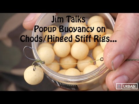Hinged Pop Up Rig Combinations - JIM TALKS POPUP BUOYANCY FOR CHODS/HINGED STIFF RIGS