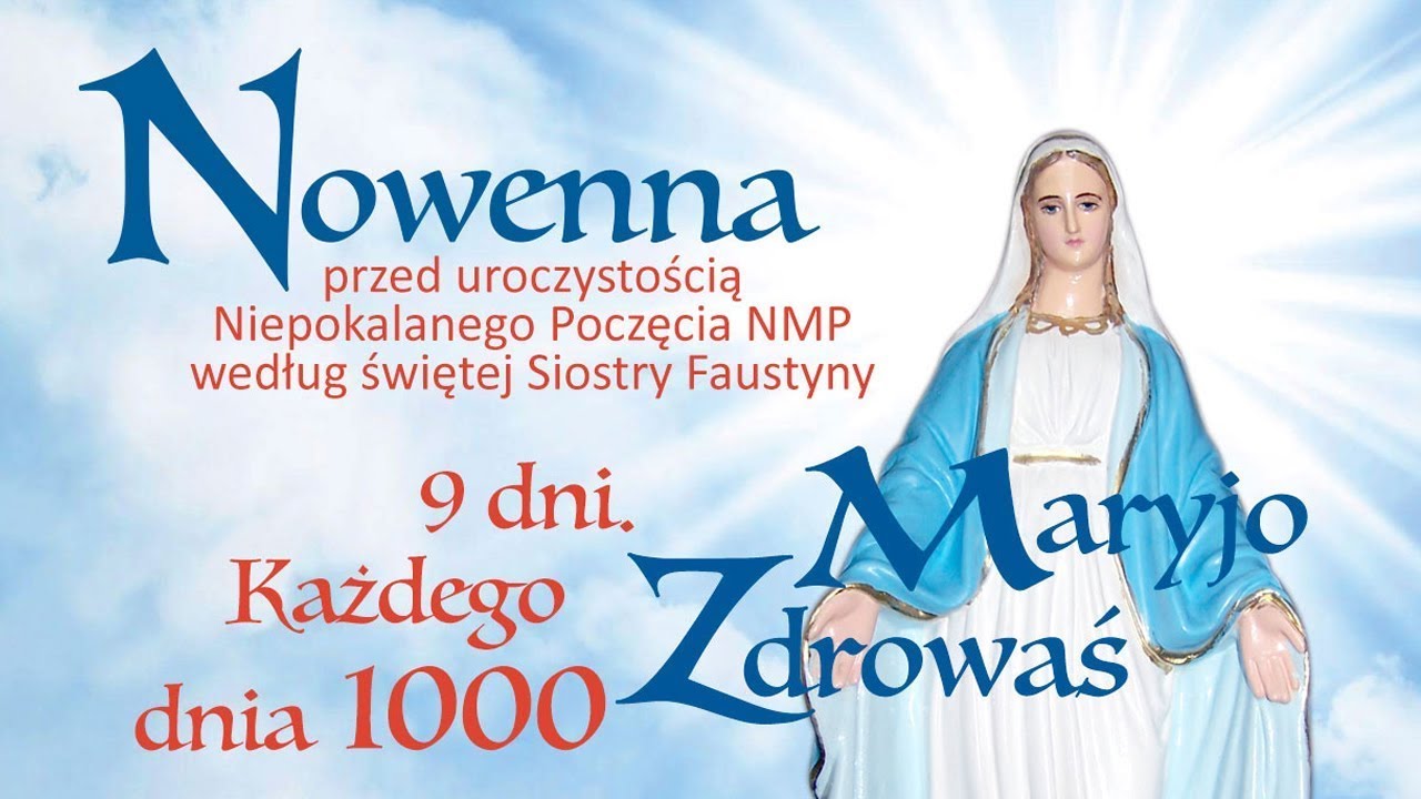 01.12 g.13:00 #3 Dzień 3 Nowenny wg św. Faustyny | NIEPOKALANÓW – kaplica...