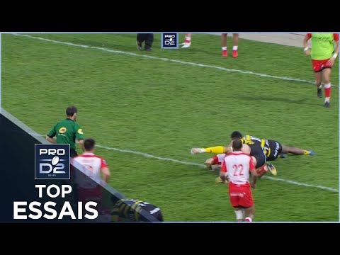 TOP Essais de la J27 – PRO D2 – Saison 2020-2021