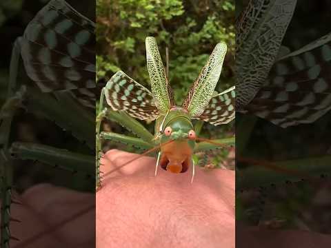 Types of Katydids Part 2 #insects #shorts