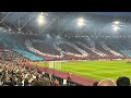 It was a great atmosphere I'm Forever Blowing Bubbles🫧. West Ham 1-1 Leverkusen. 18.04.24