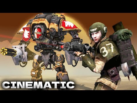 WARHAMMER 40K CINEMATIC BATTLE: Imperial Guard vs Necrons - Men of War: Assault Squad 2