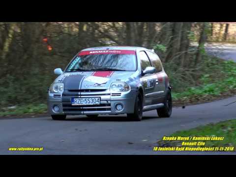 Rzepka Marek / Kamiński Łukasz - Renault Clio - 18 Jasielski Rajd Niepodległości 11-11-2018