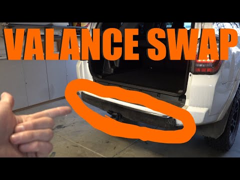 4Runner Bumper Valance Swap