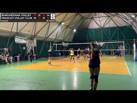 Borghesiana Volley - Frascati Volley club (2^ div.)