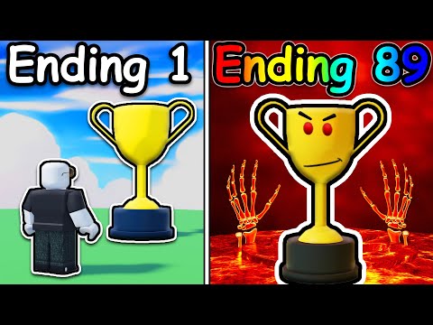 100% Completing THE EASIEST GAME ON ROBLOX...