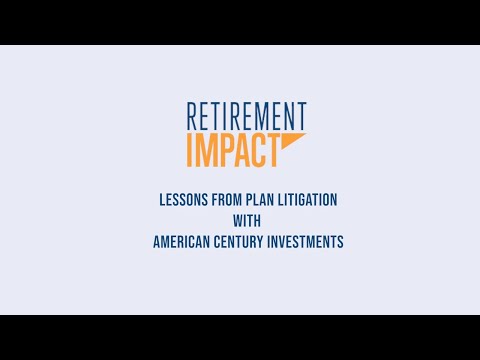 Lessons from Plan Litigation