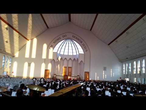 Ensaio CCB Cabreúva Bomfim hino 374 Santo! Santo! Santo!