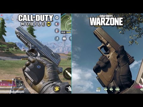 Call of Duty Mobile vs Call of Duty Warzone || COD Mobile vs PC || PK